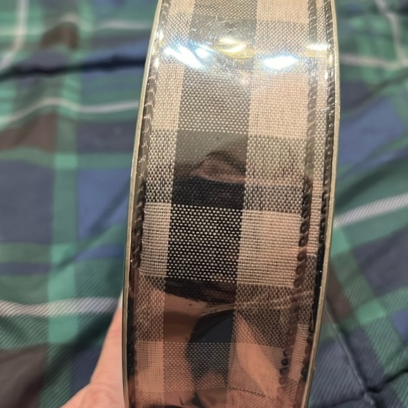 NWT premium wired edge ribbon 50 yards. 1.5 in width - Picture 1 of 2